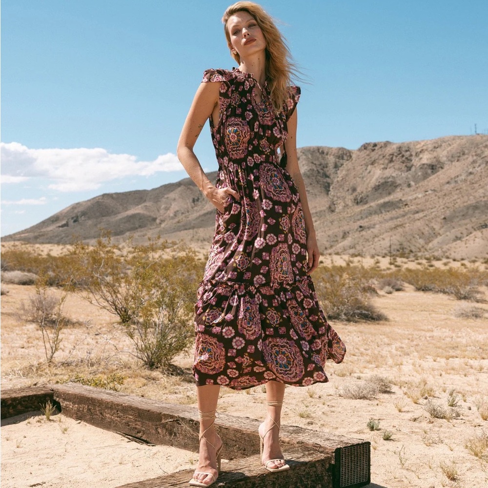 Indira Ankle Dress / Avalon CLEOBELLA